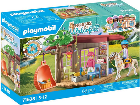 Playmobil Horses Of Waterfall Clubhouse Ιππασίας για 5-12 Ετών 71638
