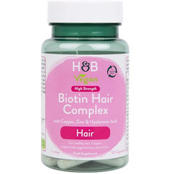 Holland & Barrett Biotin Hair Complex 30 Κάψουλες