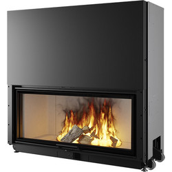 Edilkamin Windo 120 Ενεργειακό Τζάκι Αερόθερμο Ξύλου Ίσιο 19kW 810240-N