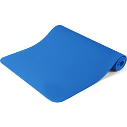 Hoppline Στρώμα Γυμναστικής Yoga / Pilates Μπλε με Ιμάντα Μεταφοράς 181x61x0.6cm