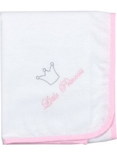 Baby Star Little Princess Πάνα Αγκαλιάς Φανελένια Ροζ 85x85cm
