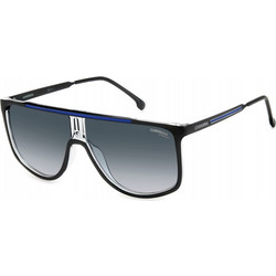 Carrera CA1056 SD Ανδρικά Γυαλιά Ηλίου Μάσκα Κοκάλινα Μαύρα με Μαύρο Degradee Φακό
