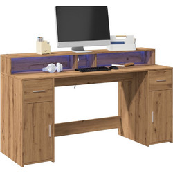 vidaXL Γραφείο Ξύλινο 160x55x91cm 3309437