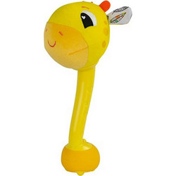Lamaze Wacky Καμηλοπάρδαλη με Ήχο Υφασμάτινη Κουδουνίστρα Μαράκα για Νεογέννητα