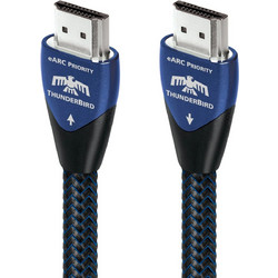 AudioQuest ThunderBird Καλώδιο HDMI 2.1 Braided HDMI Male to HDMI Male 2m Black