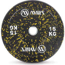 Amila Splash Slim Δίσκος Ολυμπιακού Τύπου Bumper 15kg Φ50mm