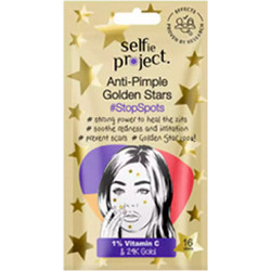 Selfie Project Golden Stars Επιθέματα Προσώπου για Μαύρα Στίγματα & Σπυράκια 16τμχ