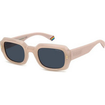 Polaroid Eyewear PLD6239/S/X FWM/C3 Γυναικεία Γυαλιά Ηλίου Τετράγωνα Κοκάλινα Λευκά με Μαύρο Φακό
