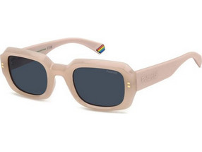 Polaroid Eyewear PLD6239/S/X FWM/C3 Γυναικεία Γυαλιά Ηλίου Τετράγωνα Κοκάλινα Λευκά με Μαύρο Φακό