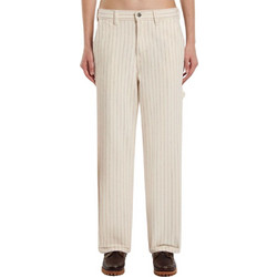 Dickies Υφασμάτινο Γυναικείο Παντελόνι Relaxed Εφαρμογή Εκρού DK0A4Z7KC481