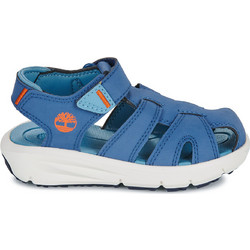 Timberland Παιδικά Παπουτσοπέδιλα για Αγόρι Ανατομικά Μπλε Πορτοκαλί TB0A6FBTL791