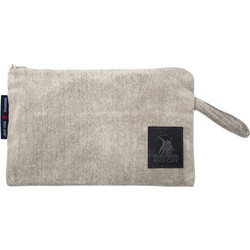 Greenwich Polo Club 4011 Γυναικείο Νεσεσέρ Παραλίας 30x22cm Εκρού