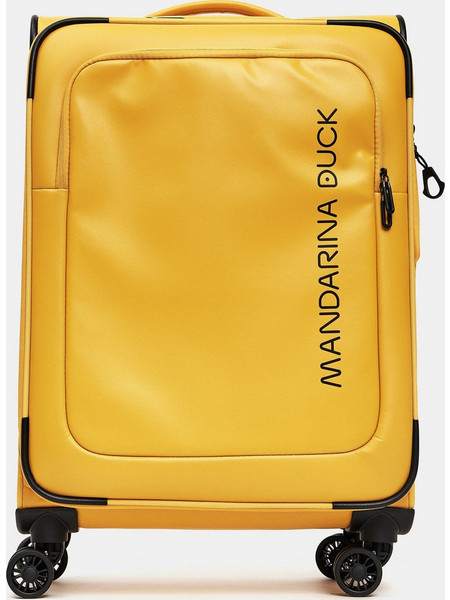 Mandarina Duck P10OSV03-05J Βαλίτσα Μεσαία 67x43x26cm με 4 Ρόδες Κίτρινη