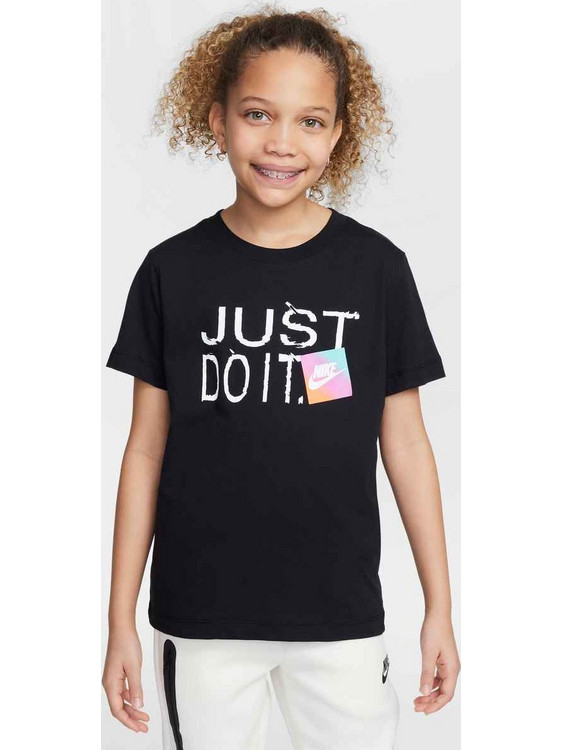 Nike Παιδικό T-Shirt Κοντομάνικο Μαύρο HM5852-010