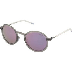 Julbo Around Ανδρικά Γυαλιά Ηλίου Στρογγυλά Μεταλλικά Γκρι με Μωβ Φακό
