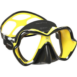 Mares X-Vision Ultra LS Μάσκα Θαλάσσης Μαύρη Κίτρινη 1102012B