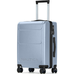Nautica 2965 Βαλίτσα Μεγάλη 74x49x32cm με 4 Ρόδες Ασημί