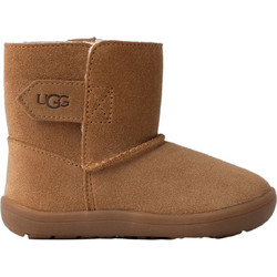 UGG Keelan Παιδικά Μποτάκια Καφέ με Σκρατς & Γούνα 1157634T-CHE