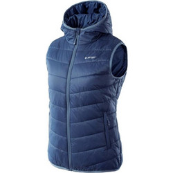 Hi-Tec Αμάνικο Γυναικείο Μπουφάν Puffer Μακρύ Navy Μπλε 92800299915