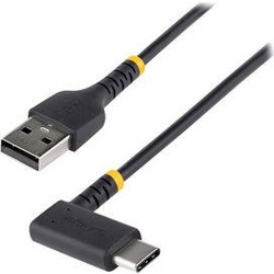 StarTech Angle 90° USB-A to USB-C 0.15m Black R2ACR-15C-USB-CABLE