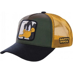 Capslab Looney Tunes Daffy Duck Ανδρικό Καπέλο Jockey με Δίχτυ Snapback Υφασμάτινο Πολύχρωμο CL-LOO-1-DAF4MP-1410