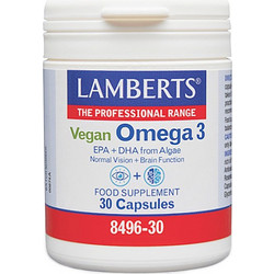 Lamberts Vegan Omega 3 Algae Oil 30 Κάψουλες