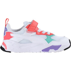 Puma Trinity Παιδικά Sneakers Λευκά Κοραλί Μωβ 390839-21