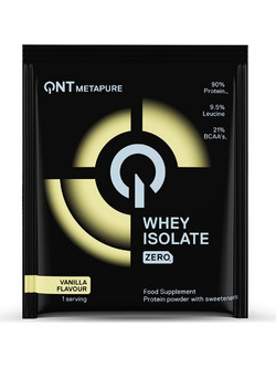 QNT Metapure Whey Isolate Zero Vanilla Πρωτεΐνη Ορού Γάλακτος Χωρίς Λακτόζη 30gr