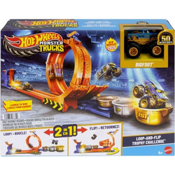 Mattel Hot Wheels Loop-And-Flip Trophy Challenge