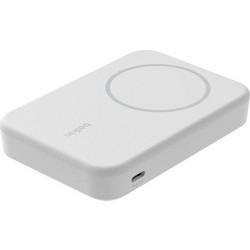 Belkin BoostCharge Pro Wireless Magsafe Power Bank 8000mAh 15W με Θύρα USB-C White
