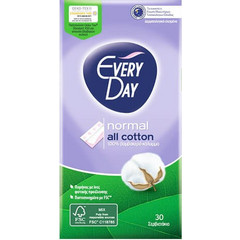 EveryDay All Cotton Normal Σερβιετάκια για Ελαφριά Ροή από Βαμβάκι 30τμχ