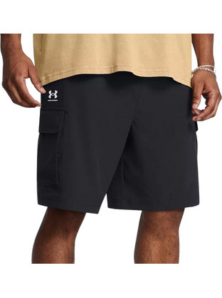 Under Armour Ανδρική Βερμούδα Cargo Μαύρη 1386560-001