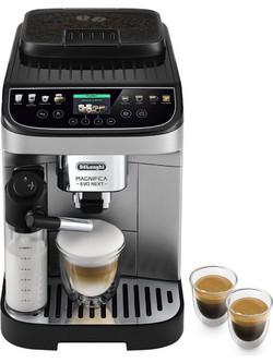 DeLonghi Magnifica Evo Milk ECAM310.80. SB Αυτόματη Μηχανή Espresso 1450W 15bar με Μύλο