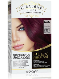 Alfaparf Il Salone Plex Rebuilder 6.66 Intense Red Μόνιμη Βαφή Μαλλιών