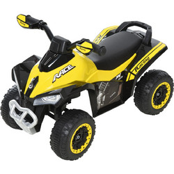 HOMCOM Quad Ποδοκίνητο Παιδική Γουρούνα Κίτρινη