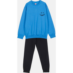 Joyce Παιδικό Σετ Φόρμας Royal Blue Μαύρο 2514109