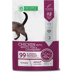 Nature's Protection Adult Urinary with Chicken, White Fish & Cranberry 100gr