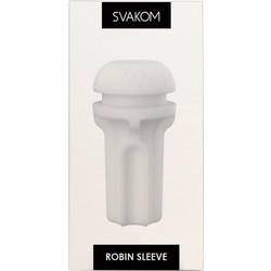 Svakom Robin Pocket Sleeve Αυνανιστήρι White