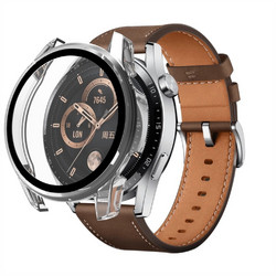 Glass protector Πλαστική Θήκη με Προστασία Οθόνης για Huawei Watch GT3 42mm Διαφανής