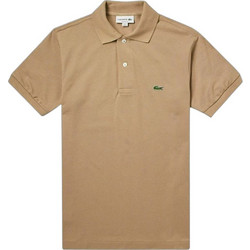 Lacoste Ανδρική Μπλούζα Polo Κοντομάνικη Εκρού 3L1212-VDW