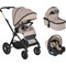 Cangaroo Jocker Καρότσι Μωρού 3 σε 1 Beige