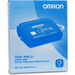 Omron HEM-RML31 Easy Cuff Περιχειρίδα Πιεσομέτρου Ενηλίκων Medium / Large 22-42cm