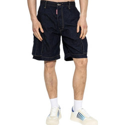 Dsquared2 Ανδρική Βερμούδα Cargo Navy Μπλε S78MU0064S30825-470