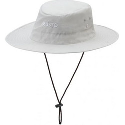 Musto Ανδρικό Καπέλο Bucket Υφασμάτινο Λευκό 86129-813