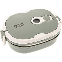 Polo Thermobowl Δοχείο Φαγητού Θερμός Inox 800ml Γκρι