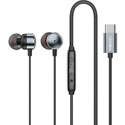 Recci REP-L38 Handsfree In-Ear USB-C Silver