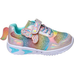 Smart Kids Παιδικά Sneakers με Φωτάκια Ροζ Τιρκουάζ SD29100