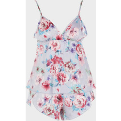 Gsecret Babydoll Καλοκαιρινό Σατέν Λιλά G846-32713