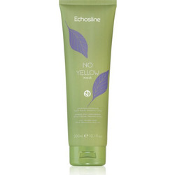 Echosline No Yellow Μάσκα Μαλλιών για Προστασία Χρώματος & Επανόρθωση για Βαμμένα Μαλλιά 300ml