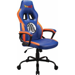Subsonic Dragon Ball Z Καρέκλα Gaming Δερματίνης Μπλε Πορτοκαλί 3701221702601